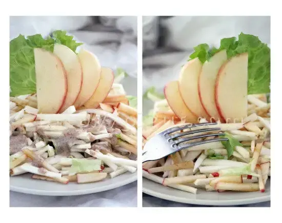 Salade Crue de Pommes et Céleri Rave